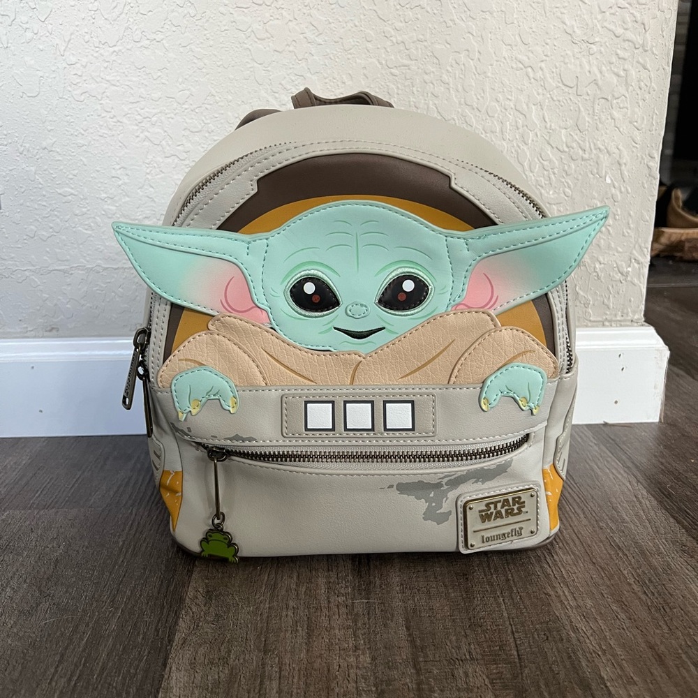 Disney Baby Yoda Loungefly Backpack